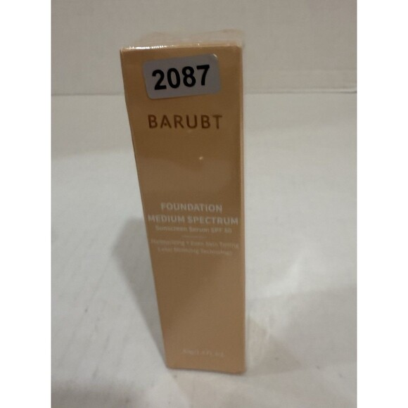 Barubt Foundation Medium Spectrum Sunscreen Serum~40g/1.4FLOZ~SPF 50 New NIB - Picture 7 of 7